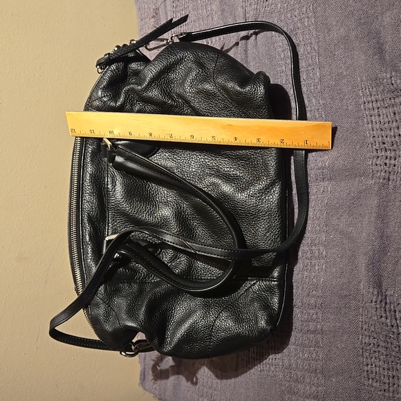 Calvin Klein Soft Leather Barrel Satchel - Picture 4 of 7